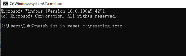 Reset-TCP/IP-Stack