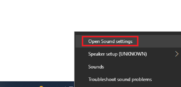 Open-Sound-settings