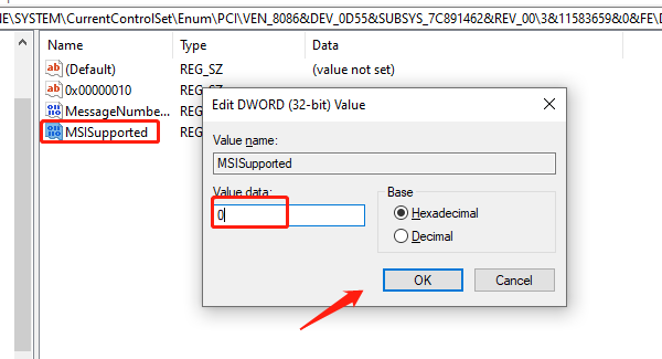 modify-MSISupported-key