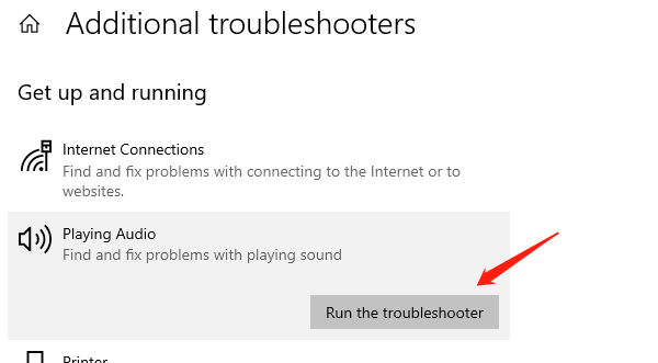 run-troubleshooter