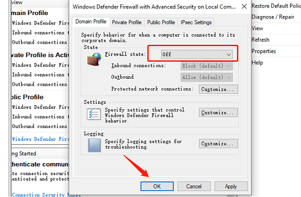 disable-the-firewall-protection