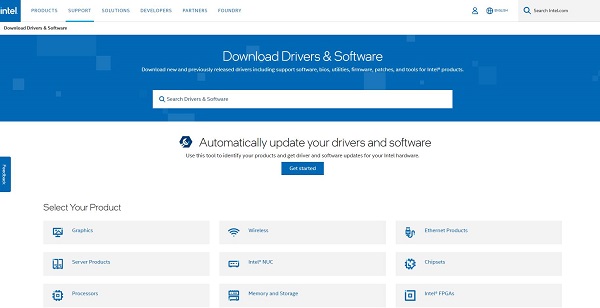Intel-Drivers-and-Software