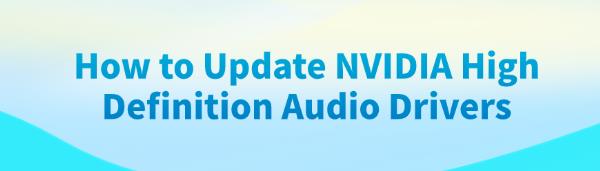 update-high-definition-audio-drivers