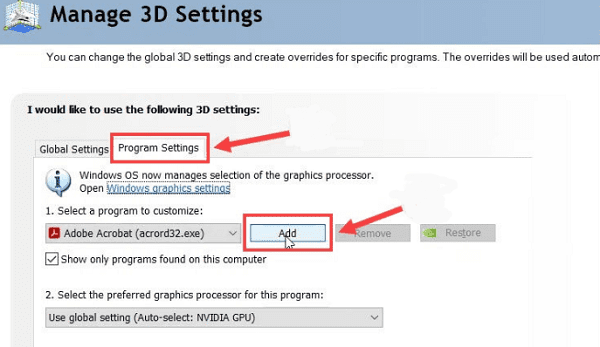 program-settings