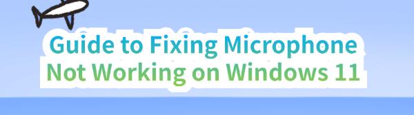 fix-win11-microphone-not-working