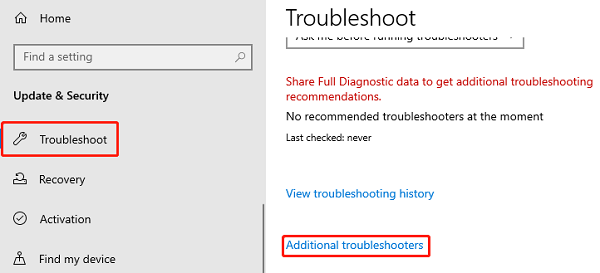 additional-troubleshooters