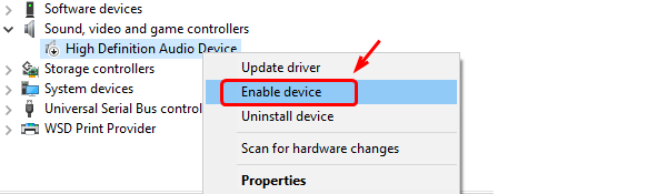 enable-device