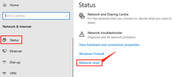 network-reset