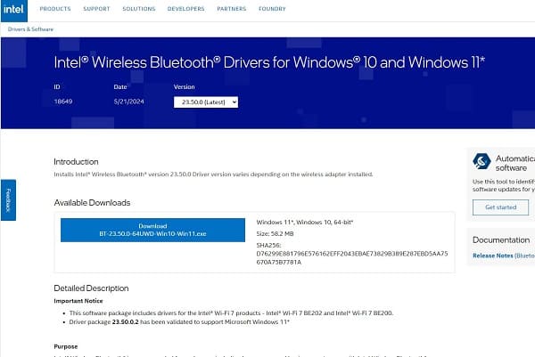 download-the-latest-Bluetooth-driver