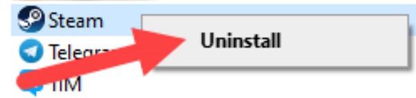 uninstall-steam