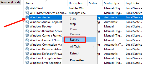 select-restart-windows-audio-service