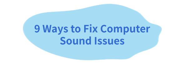 fix-computer-sound-issues