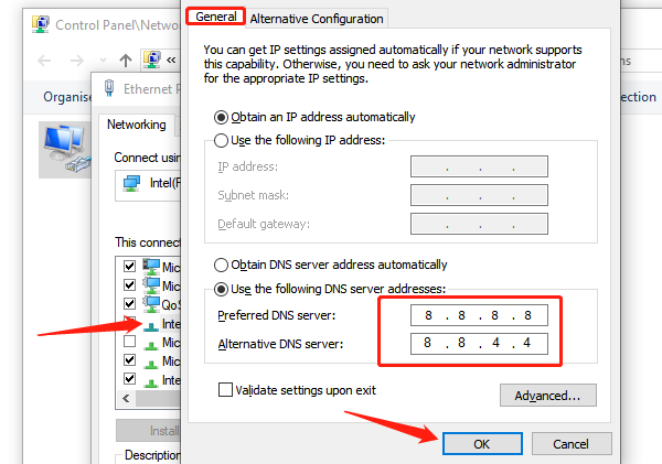 change-dns-servers