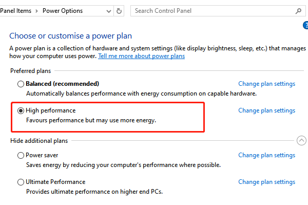 choose-high-performance