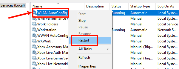 restart-WLAN-AutoConfig-service