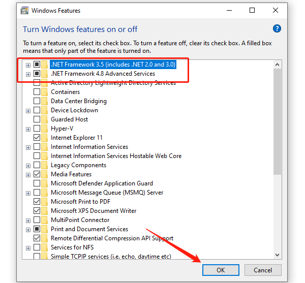 check-NET-framework