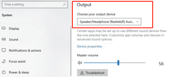 check-audio-settings