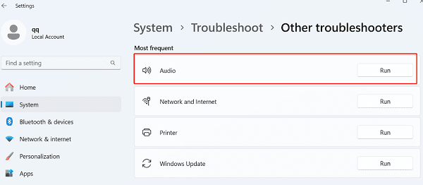 run-windows-audio-troubleshooter