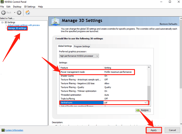 adjust-nvidia-control-panel-settings