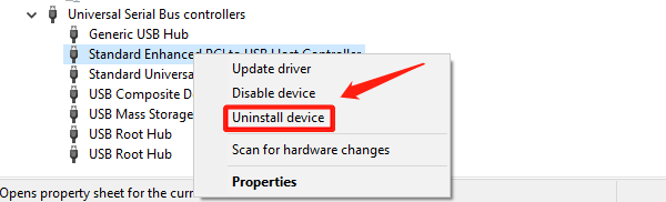 uninstall-usb-controllers