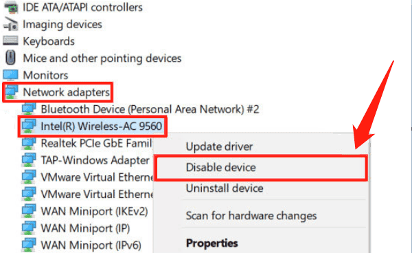 disable-device